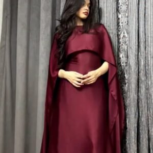 Cafe Dupatta & Gown(Stiched)